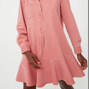 Tuckernuck x Nantucket Red Stretch Twill Callahan Shirt Dress